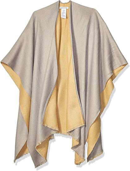 Amazon Essentials Women's Lightweight Reversible Poncho