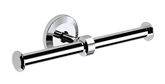 Bristan SO DROLL C Solo Double Toilet Roll Holder - Chrome Plated