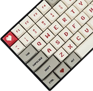 146 Key Gameboy Dye Sub ZDA PBT Keycap Similar to XDA for MX Keyboard 104 87 61 Melody 96 KBD75 ID80 GK64 68（Only Keycap） (Gameboy)