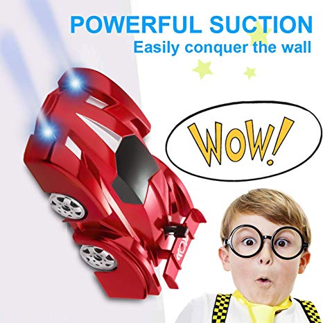 Cocopa Remote Control Car 9000B 360° Rotating Stunt Vehicles USB RechargeableToys for 6 7 8 9 Years Old Boys Girls Gifts Red