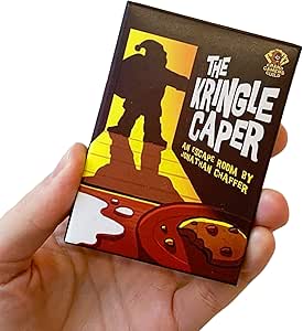 Escape Room in Your Pocket | Kringle Caper: an Easy Strategy Game for Winter. Mini Escape Rooms for Birthdays, Holidays, Couples, Families.