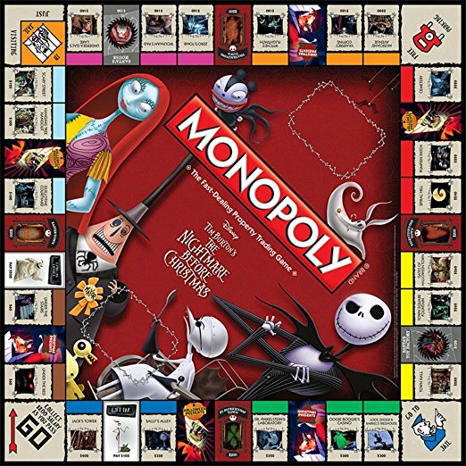 Monopoly The Nightmare Before Christmas Collector's Edition