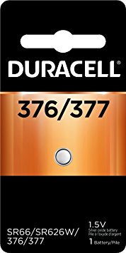 Duracell Watch And Electronic Battery 1.5 V Model No. 377 Carded