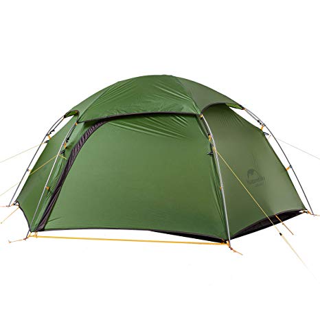 Naturehike cloud peak tent ultralight two man camping hiking outdoor NH17K240-Y (Green)