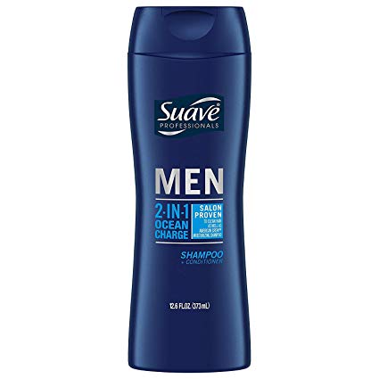 Suave Men 2-in-1 Shampoo & Conditioner - Ocean Charge - 12.6 oz - 2 pk