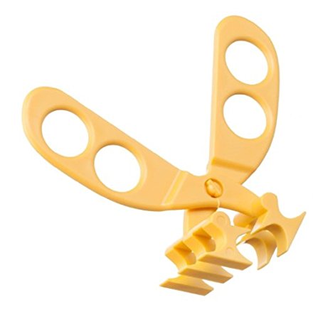 LSD Certified Food-Safe Portable Baby Food Scissor/Shearer/Masher Healthy Baby Care Kit, Perfect for Baby Food Versatile Cutter Feeding Accessory,Yellow