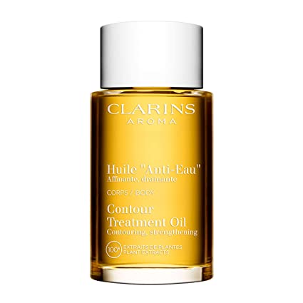 Clarins Contour Body Treatment Oil | Visibly Firms, Tones and Reduces Sponginess | Skin Texture Is Improved To The Touch After First Use* | Dermatologist Tested | Natural 100% Plant Extracts