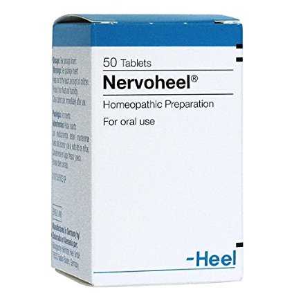 Nervoheel 50 Tablets Stress Reliever & Anxiety Reliever By Bulgarian Products
