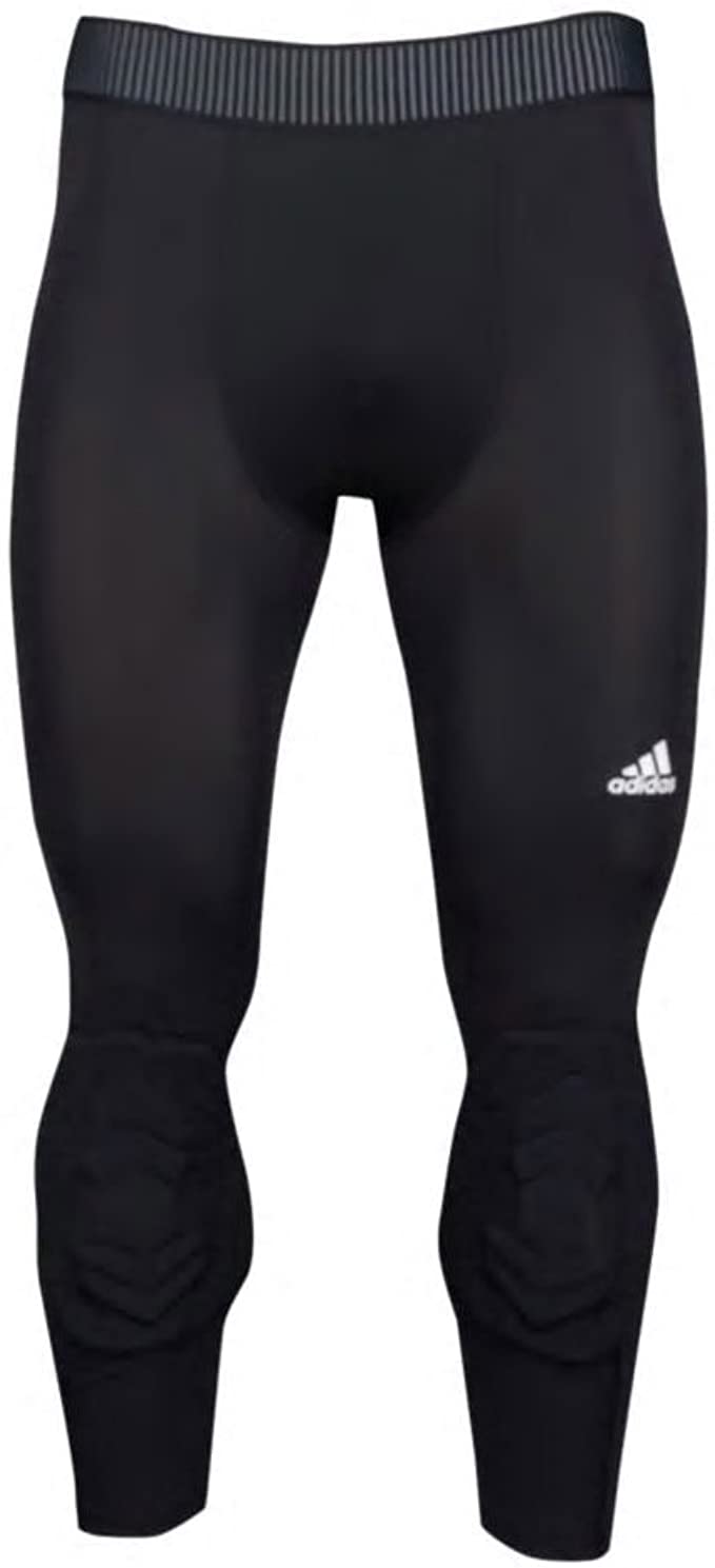 adidas Men's Basketball Padded Three-Quarter Tights