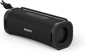 Sony ULT FIELD 1 - Wireless Bluetooth Portable Speaker with ULT POWER SOUND, Ultimate Deep Bass, IP67, Waterproof, Dustproof, Shockproof, 12hr Battery, Clear Call Quality, Outdoor, Travel - Black