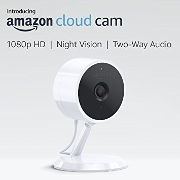Amazon Cloud Cam Indoor Security Camera, Works with Alexa