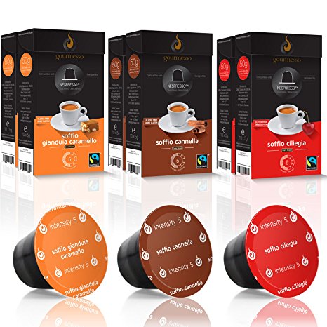 Gourmesso Specialty Flavor Bundle - 60 Nespresso® compatible coffee capsules