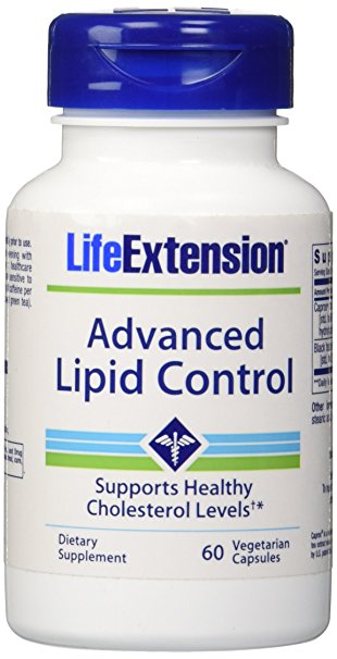 Life Extension Advanced Lipid Control, Veg Tablets, 60-Count