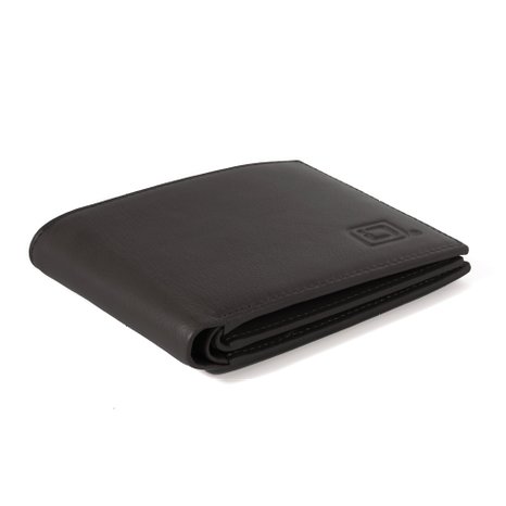 Genuine Leather RFID Blocking Secure Wallet (Black - Bi-Fold - 10 Slots) - by Identity Stronghold
