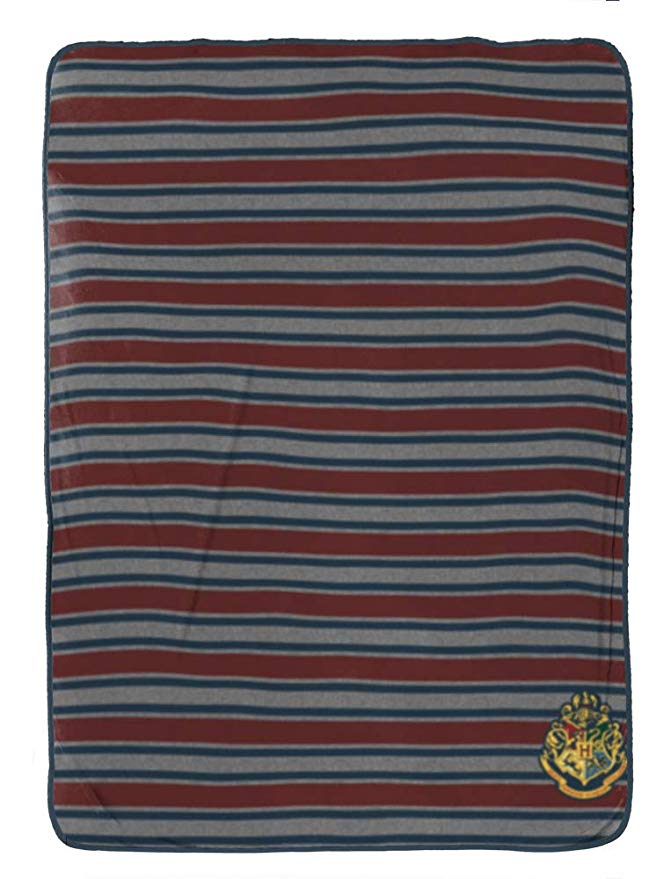 Jay Franco Harry Potter Striped Draco Blanket, Multi