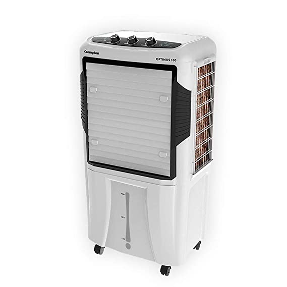 Crompton Optimus 100-Litre Desert Cooler (White)