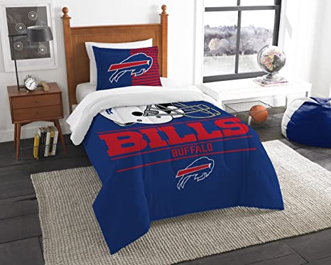 The Northwest Company NFL Unisex Twin Comforter and Sham Set