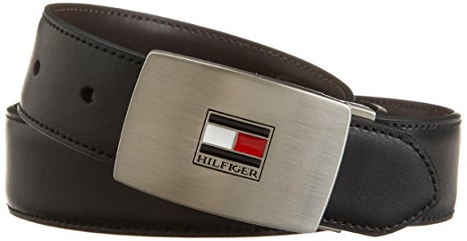 Tommy Hilfiger Men's Reversible Interchangeable-Buckle Belt Gift Set