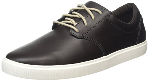 crocs Men's CitiLane Leather Lace-up Flat