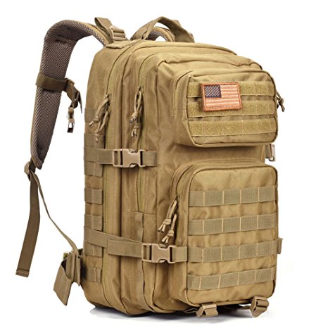 Military Tactical Backpack Large Army 3 Day Assault Pack Molle Bug Out Bag Backpack Rucksacks for Outdoor Hiking Camping Trekking Hunting