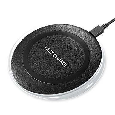 HiGoing iPhone X / iPhone 8/8 Plus Wireless Charger Pad, Fast Charging Accessories for Samsung Galaxy S8/S8 Plus S7/S7 Edge/ Note 8 etc