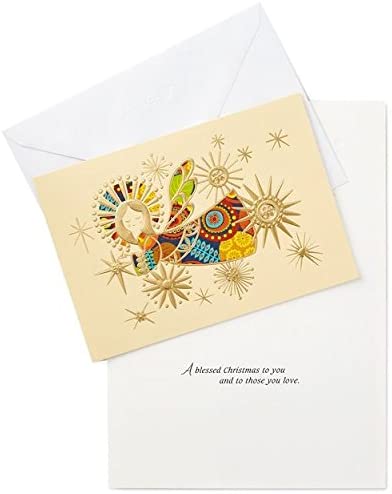 UNICEF Colorful Angel Christmas Cards, Box of 16 cards/17 envelopes