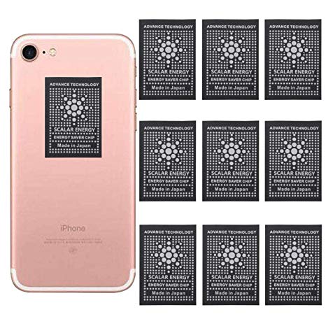 10 Pack - Anti EMF Radiation Protection Shield Sticker, Radiation Neutralizer Shield Blocker, EMF Radiation Protection Device for Cell Phone, Laptop and All Electronic Devices-EMF Protection Products