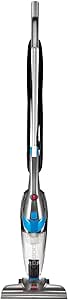 Biissell 3-in-1 Lightweight Corded Stick Vacuum with Easy-Wrap Cord Storage & Quick-Release Handle, Blue