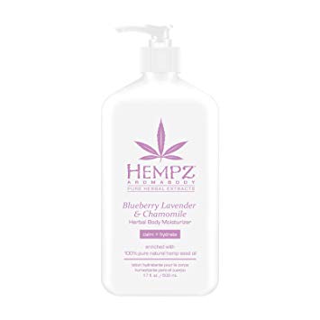 Blueberry Lavender & Chamomile Herbal Body Moisturizer, 17oz