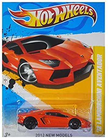 Hot Wheels 2012 New Models '12 Lamborghini Aventador Orange #12/247