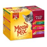 Meow Mix Tender Favorites Wet Cat Food 275-Ounce Pack of 24