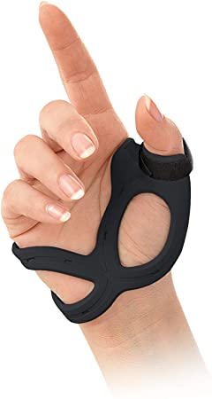FLA 3D Adjustable Right Thumb Brace, Large - Black