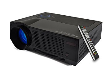 FAVI 4T Ultra-Bright LED LCD (HD 720p) Home Theater Projector - US Version (Includes Warranty) - Black (RIOHDLED4T-US4)