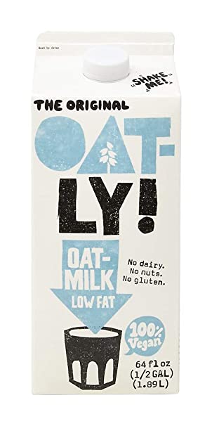 Oatly Low Fat Oat Milk, 64 oz