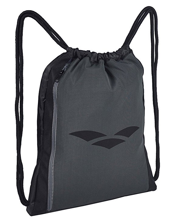 MIER Lightweight Gym Bag Backpack Drawstring Sackpack for Men,Women,Girls,Boys