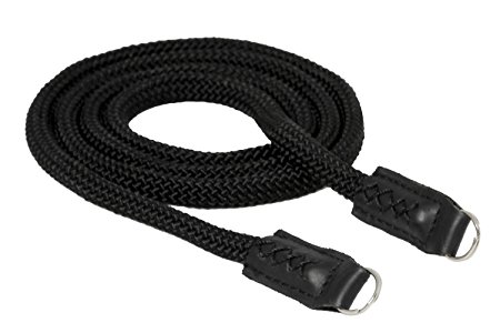 Street Strap - 52 inches Soft Round Camera Strap for Leica, Micro 4/3, Fuji Cameras with Round Rings