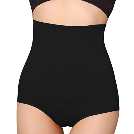 iLoveSIA Women's High-Waist Control Knickers with Waist Cincher Shapewear