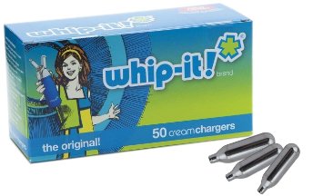 Whip-It! Whipped Cream Chargers, 50-Pack