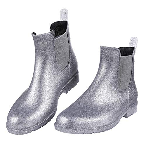 Asgard Women's Ankle Rain Boots Waterproof Chelsea Boots