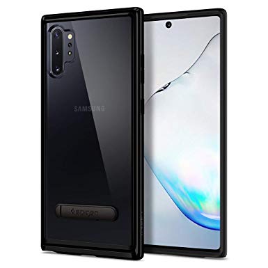 Spigen Ultra Hybrid S Designed for Samsung Galaxy Note 10 Plus Case/Galaxy Note 10 Plus 5G Case (2019) - Midnight Black