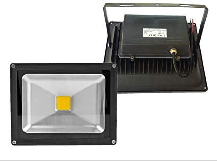 Trendmart® Led Flood Light 50w Warm White Input Voltage Dc 12v Waterproof Ip 65 Outdoor Security Wash Flood Light / Landscape Lamp / Spotlight （Black Case ）