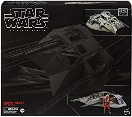 Star Wars The Black Series Snowspeeder Vehicle with Dak Ralter Figure 6-Inch-Scale The Empire Strikes Back Collectible Toys