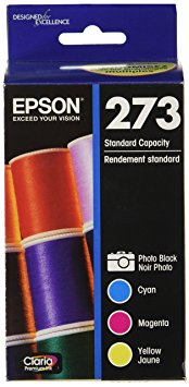 Epson T273520 DURABrite Ultra Photo Black and Color Combo Pack Cartridge Ink