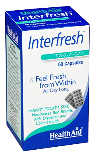 Health Aid Interfresh (Fresh Breath Capsules) - Blister Pack 60 Capsules