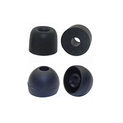6 Pair Extra Large Replacement earbud tips, eaphone tips, ear tips for Mee Audio Meelectronics earphone models listed below