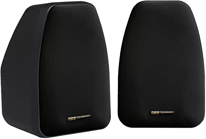 Bic America DV-32B 3 1/2-Inch 2-Way Compact Shielded Speakers (Black)