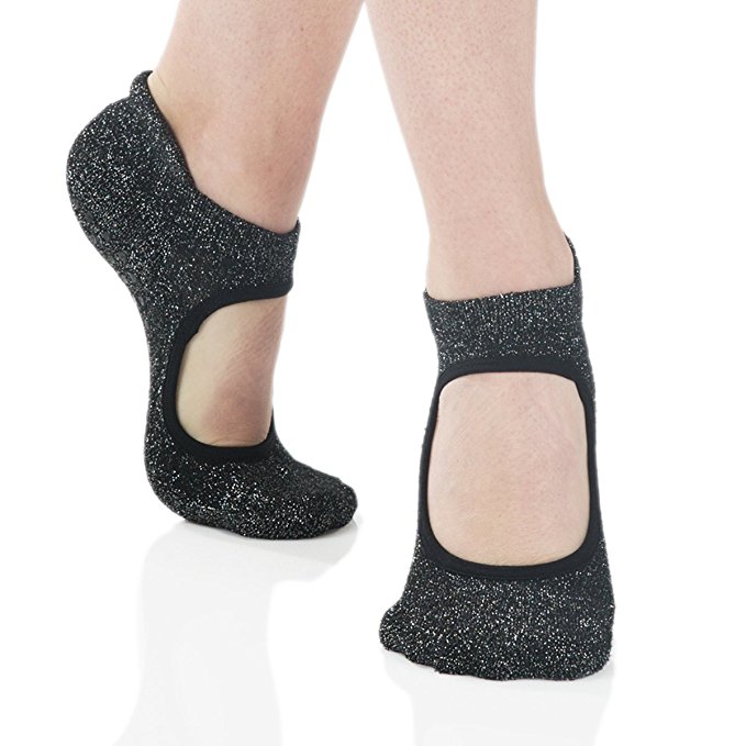Great Soles Women's Ballet Grip Socks for Barre Pilates Yoga One Size