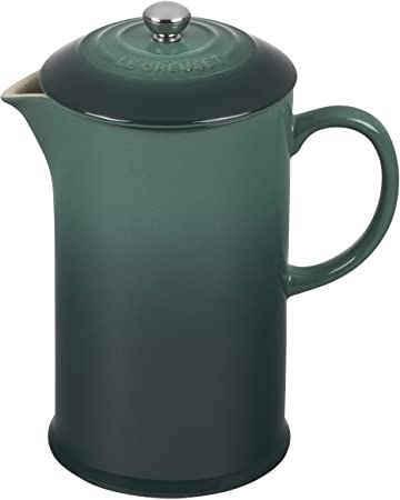 Le Creuset Stoneware French Press, 34-Ounce, Artichaut