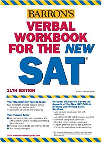 Verbal Workbook for the NEW SAT (Barron's SAT Critical Reading Workbook)