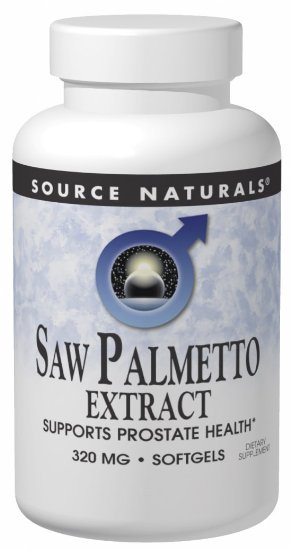 Source Naturals Saw Palmetto Extract 320mg, 60 Softgels